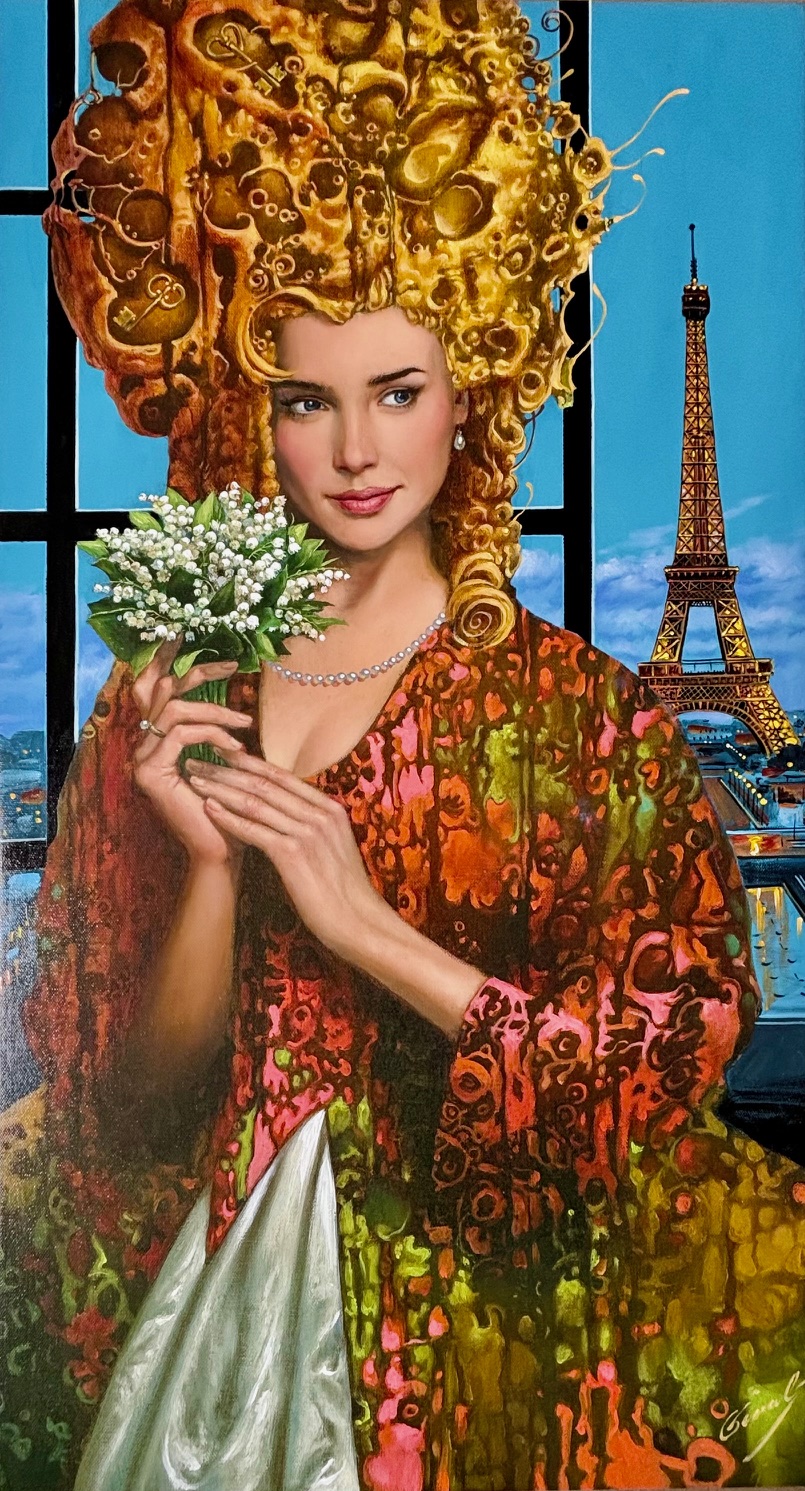 Michael Cheval Affection (MMU) (Framed)